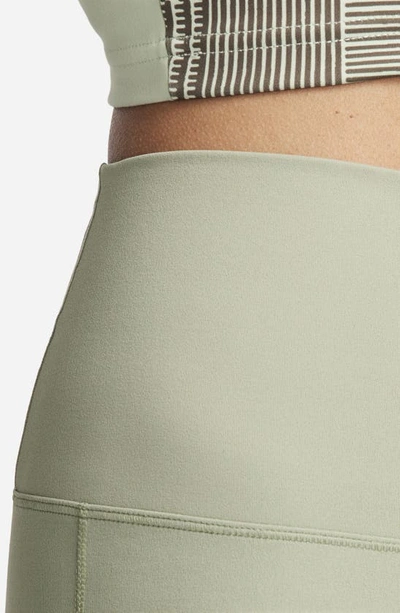 Shop Nike Yoga Dri-fit Luxe Pants In Oil Green