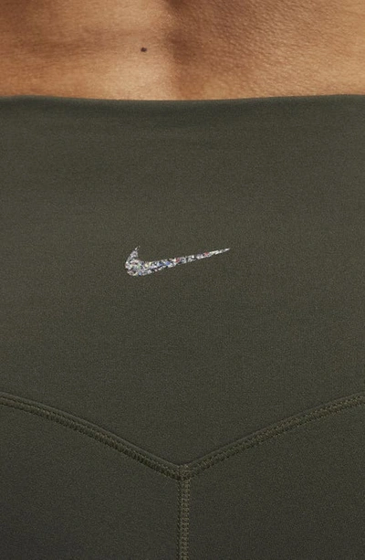 Shop Nike Yoga Dri-fit Luxe Pants In Cargo Khaki