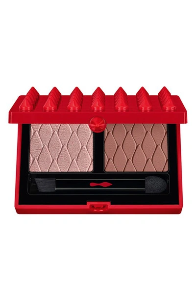 Shop Christian Louboutin Abracadabra Le Duo Eyeshadow Palette In Pluminette Mauve