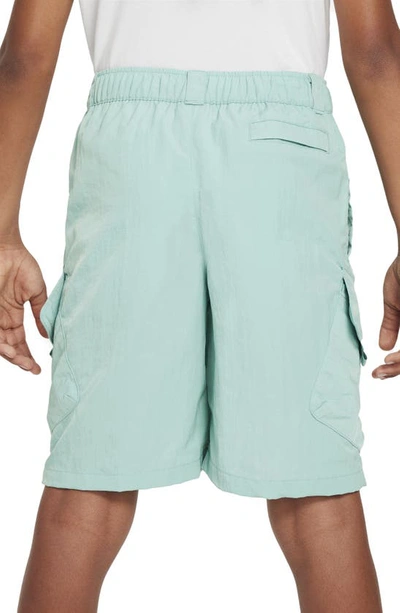 Shop Nike Kids' Outdoor Play Cargo Shorts In Mineral