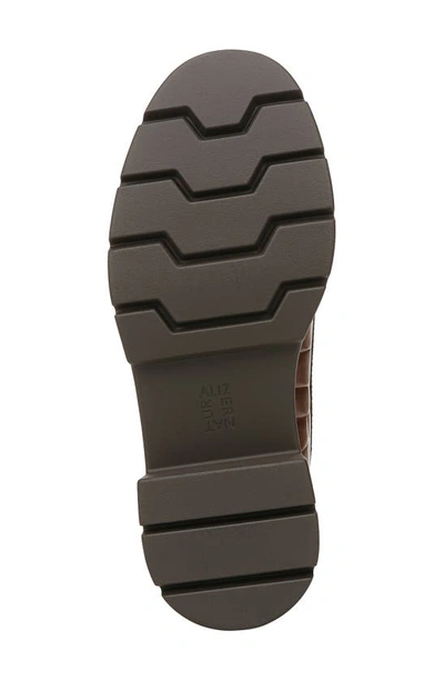 Shop Naturalizer Nina Platform Bit Loafer In Cappuccino Croc Brown Leather