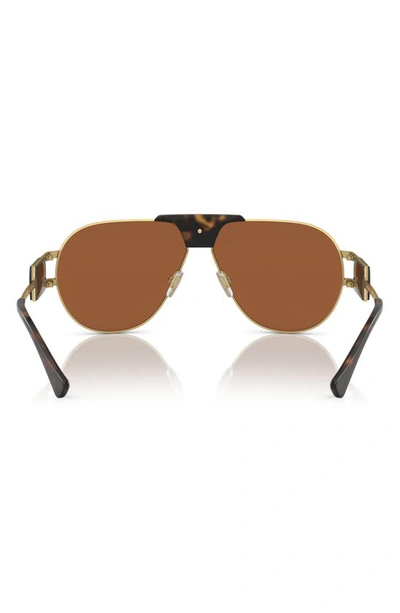 Versace Man Sunglasses Ve2252 In Gold