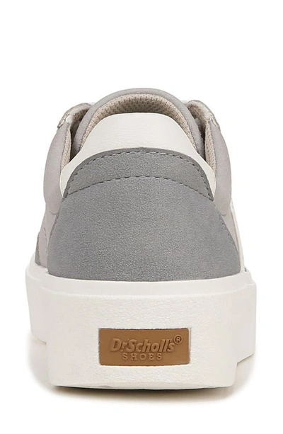 Shop Dr. Scholl's Madison Lace Platform Sneaker In Grey