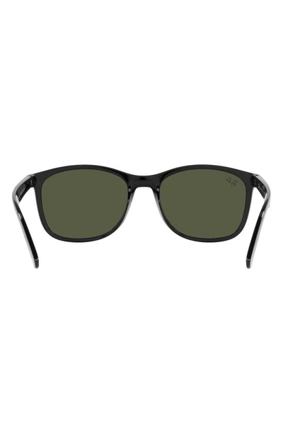 Shop Ray Ban Ray-ban 58mm Square Sunglasses In Black