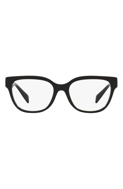 Shop Versace 54mm Pillow Optical Glasses In Black