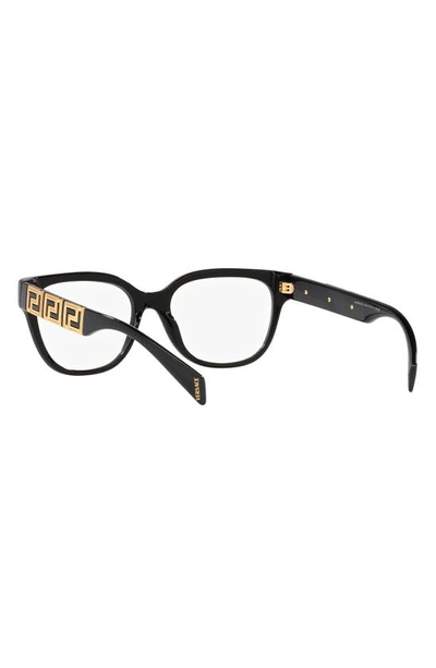 Shop Versace 54mm Pillow Optical Glasses In Black