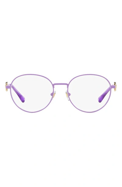 Shop Versace 48mm Phantos Optical Glasses In Violet