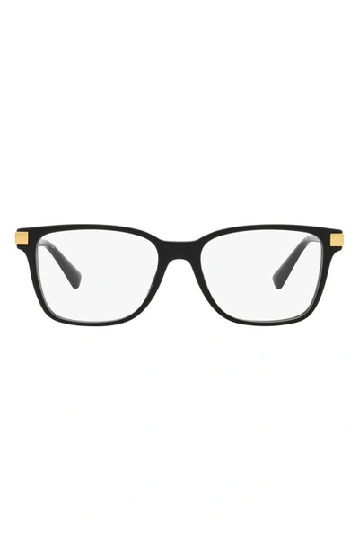 Shop Versace 55mm Pillow Optical Glasses In Black