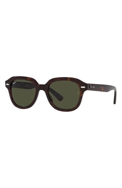 Ray Ban Erik 51mm Square Sunglasses In Havana