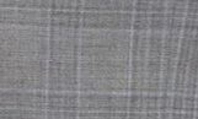 Shop Peter Millar Tailored Fit Plaid Wool Suit In Grey