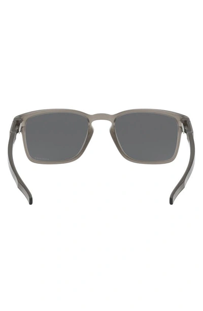 Oakley Latch 55mm Prizm™ Rectangular Sunglasses In Grey