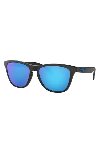 Shop Oakley Frogskins 54mm Rectangular Sunglasses In Matte Black