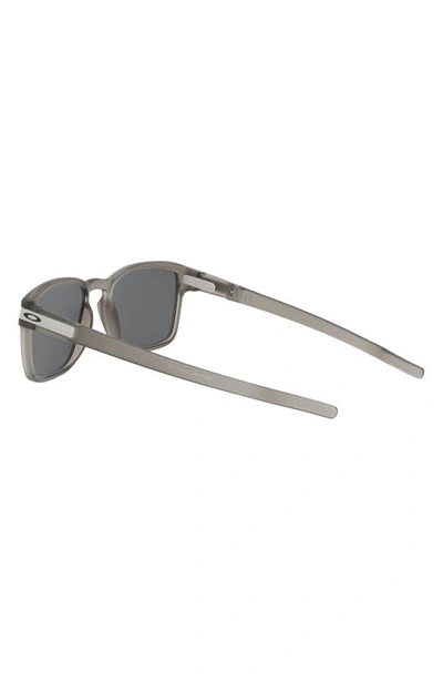 Oakley Latch 55mm Prizm™ Rectangular Sunglasses In Grey
