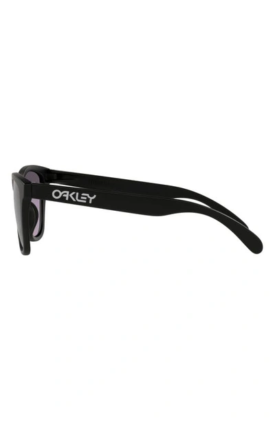 Oakley Frogskins 54mm Gradient Rectangular Sunglasses In Matte Black