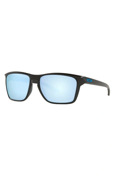 Oakley Holbrook Xl Prizm Deep Water Polarized Square Mens Sunglasses Oo9417 941725 59 In Matte Black