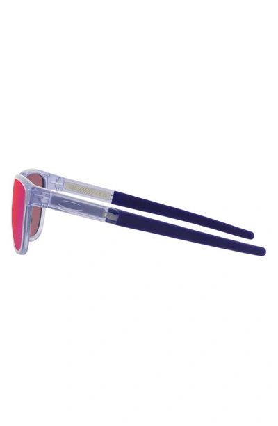 Oakley Actuator 57mm Low Bridge Fit Prizm™ Rectangular Sunglasses In Trans Lilac