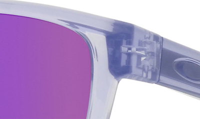Oakley Actuator 57mm Low Bridge Fit Prizm™ Rectangular Sunglasses In Trans Lilac
