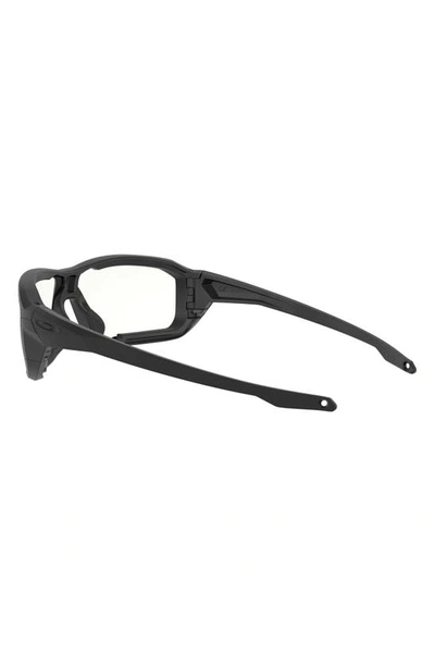 Oakley Ballistic 65mm Rectangular Sunglasses In Black