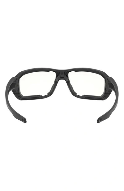 Oakley Ballistic 65mm Rectangular Sunglasses In Black