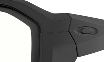 Oakley Ballistic 65mm Rectangular Sunglasses In Black