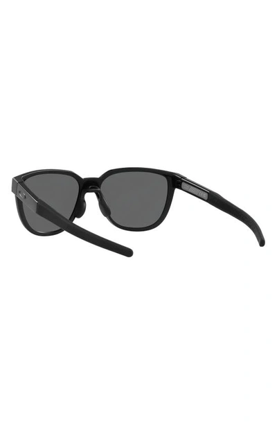 Shop Oakley Actuator 57mm Prizm™ Polarized Rectangular Sunglasses In Matte Black