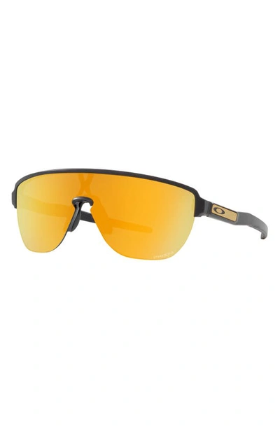 Oakley Corridor 42mm Semirimless Shield Prizm™ Sunglasses In Grey Jeans
