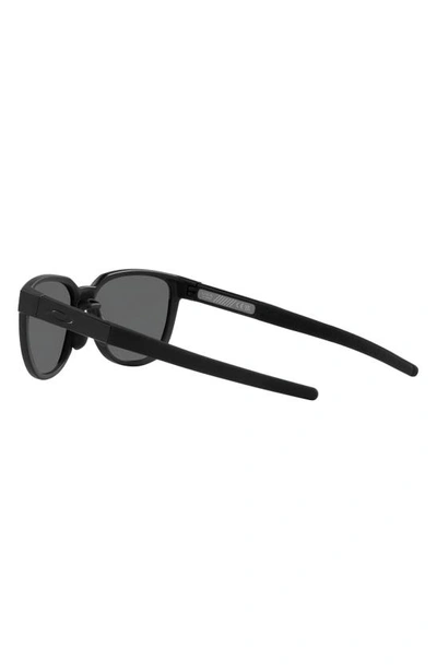 Shop Oakley Actuator 57mm Prizm™ Polarized Rectangular Sunglasses In Matte Black