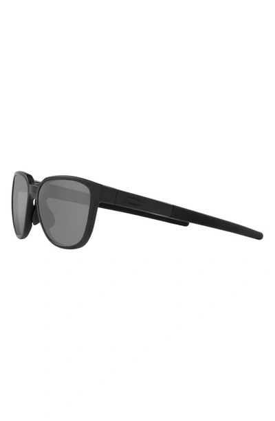 Shop Oakley Actuator 57mm Prizm™ Polarized Rectangular Sunglasses In Matte Black