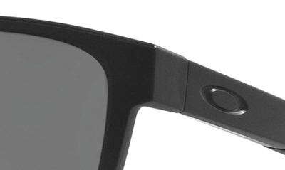 Shop Oakley Actuator 57mm Prizm™ Polarized Rectangular Sunglasses In Matte Black