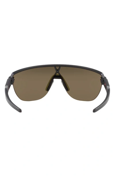 Shop Oakley Corridor 42mm Semirimless Shield Prizm™ Sunglasses In Grey Jeans