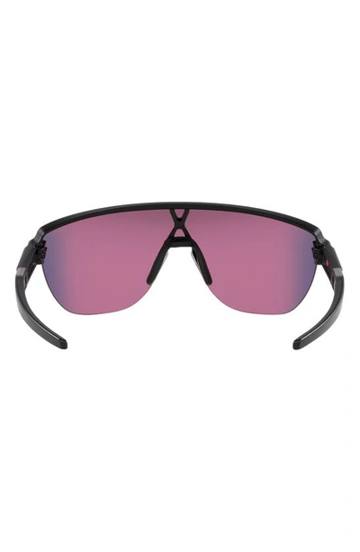 Oakley Womens Black Oo9248 Corridor Shield-shape Acetate Sunglasses In Black Grey