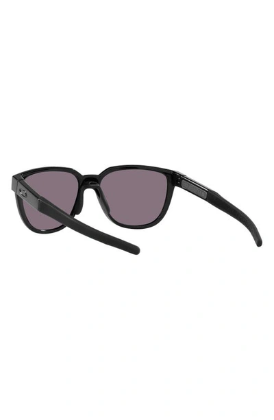 Shop Oakley Actuator 57mm Prizm™ Rectangular Sunglasses In Black Grey