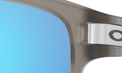 Oakley Latch 55mm Prizm™ Rectangular Sunglasses In Grey