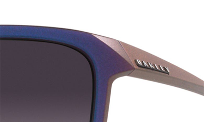 Shop Oakley Wildrye 61mm Prizm™ Gradient Butterfly Sunglasses In Purple