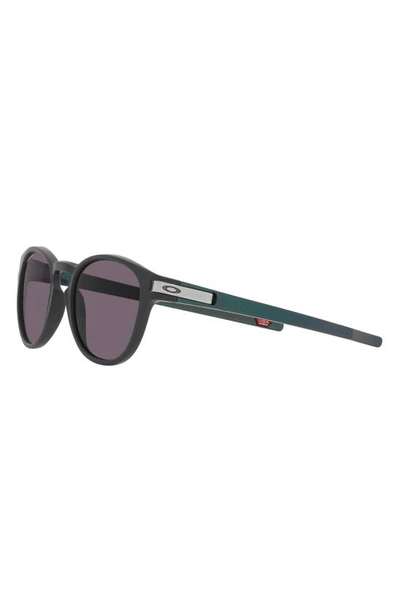 Shop Oakley Latch 53mm Prizm™ Oval Sunglasses In Grey Jeans