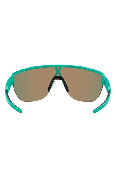 Shop Oakley Corridor 42mm Semirimless Prizm™ Shield Sunglasses In Ruby