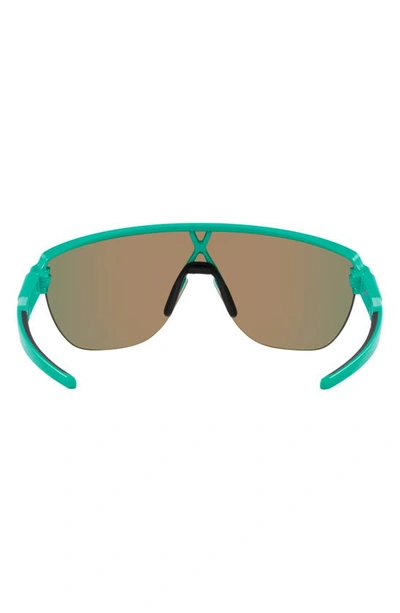 Oakley Corridor 42mm Semirimless Prizm™ Shield Sunglasses In Ruby