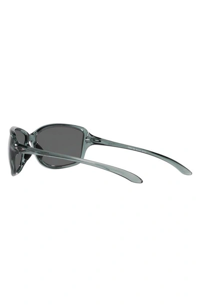 Oakley Cohort 62mm Polarized Oversize Sunglasses In Crystal