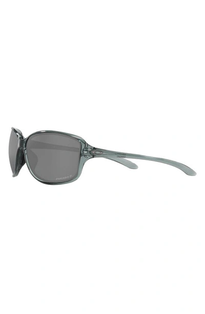 Oakley Cohort 62mm Polarized Oversize Sunglasses In Crystal