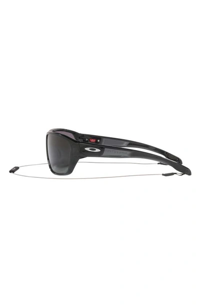 Shop Oakley Split Shot 64mm Prizm™ Rectangular Sunglasses In Grey