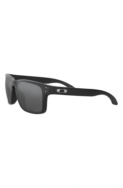 Oakley Holbrook 56mm Prizm™ Rectangular Sunglasses In Matte Black