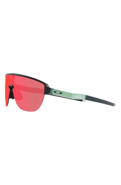Shop Oakley Corridor 42mm Semirimless Prizm™ Shield Sunglasses In Orange