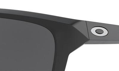Oakley Sylas M Pol 0oo9448-06 Wayfarer Polarized Sunglasses In Matte Black