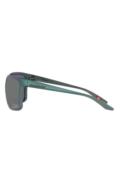 Oakley Wildrye 61mm Prizm™ Polarized Butterfly Sunglasses In Silver