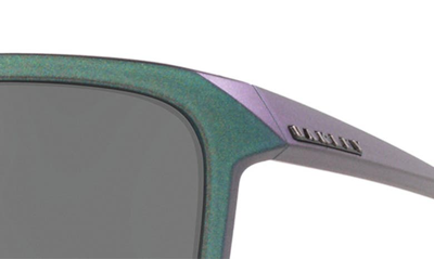 Oakley Wildrye 61mm Prizm™ Polarized Butterfly Sunglasses In Silver