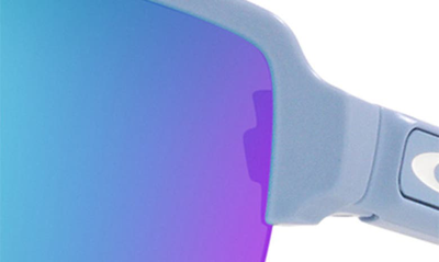 Shop Oakley Corridor 42mm Semirimless Prizm™ Shield Sunglasses In Sapphire