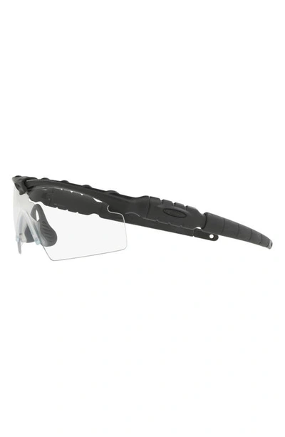 Oakley M Frame 2.0 Strike 130mm Semi Rimless Rectangular Sunglasses In Matte Black