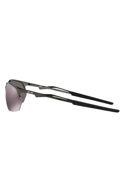 Shop Oakley Wire Tap 2.0 60mm Prizm™ Polarized Rectangular Sunglasses In Pewter