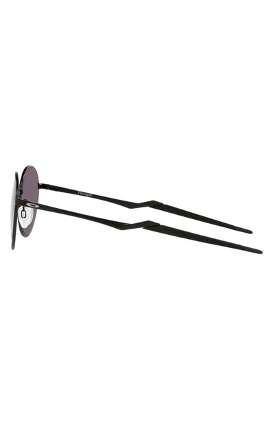 Shop Oakley Terrigal 51mm Polarized Round Sunglasses In Grey