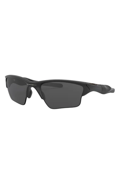Oakley Half Jacket 2.0 Xl 62mm Oversize Irregular Sunglasses In Black